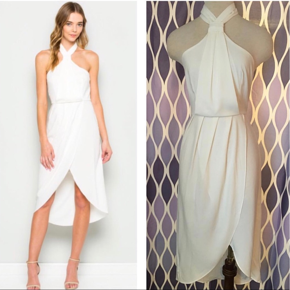NWT White sexy cocktail Dress